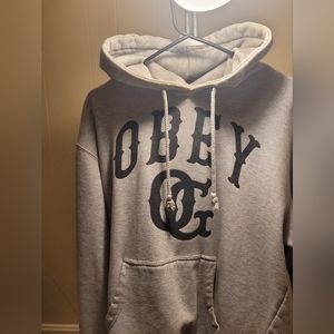 Obey Hoodie Light Gray